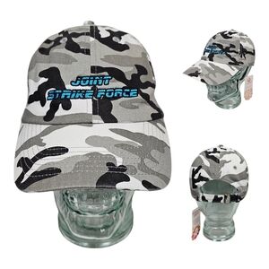 Joint Strike Force Embroidery‎ Hook & Loop Adult Adjustable Hat Cap New w/ Tag